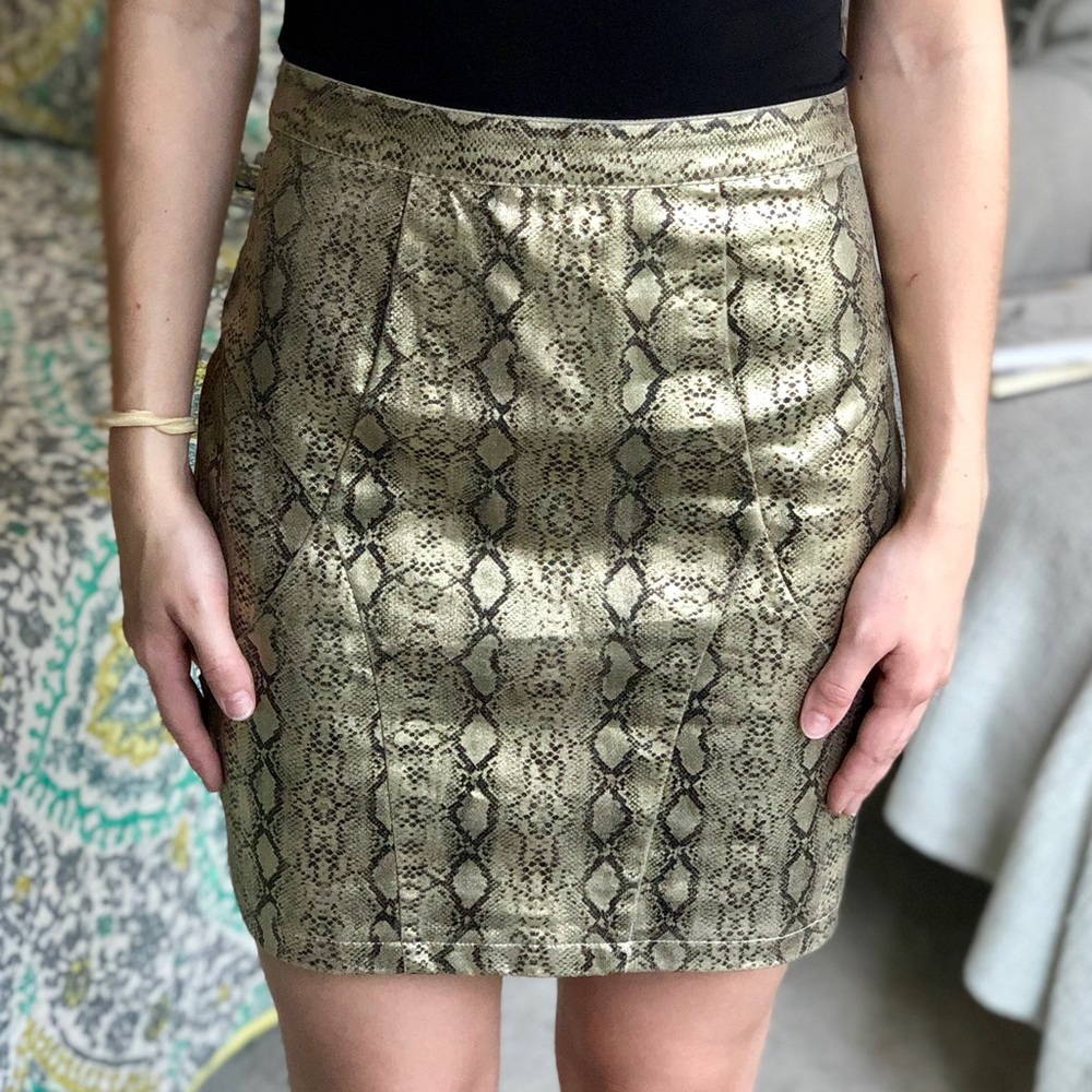 Snakeskin Skirt 🐍